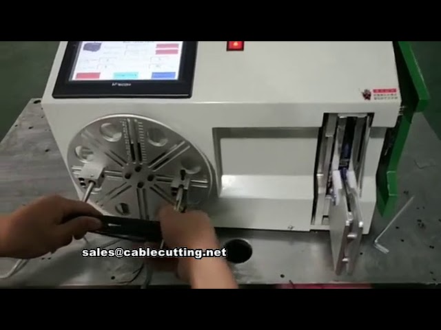 Macchina per Avvolgimento e Legatura Cavi – Video di Test per Cliente USA