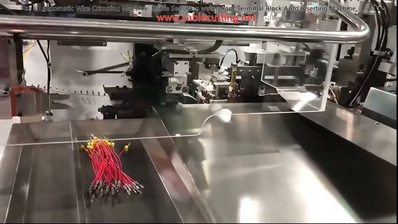 Crimpatrice Automatica per Fili: Inseritore di Connettori Stagni e Morsettiere Impermeabili