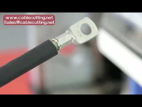 Crimpatrice per terminali filo 30T semi-servo - Macchina professionale per capocorda