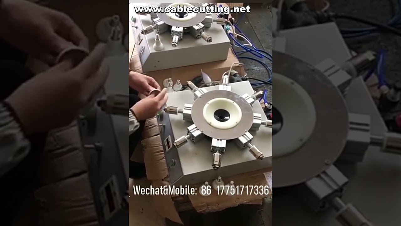 Macchina bloccaggio testa lampada LED e pinza crimpatrice base lampada – Assemblaggio LED online