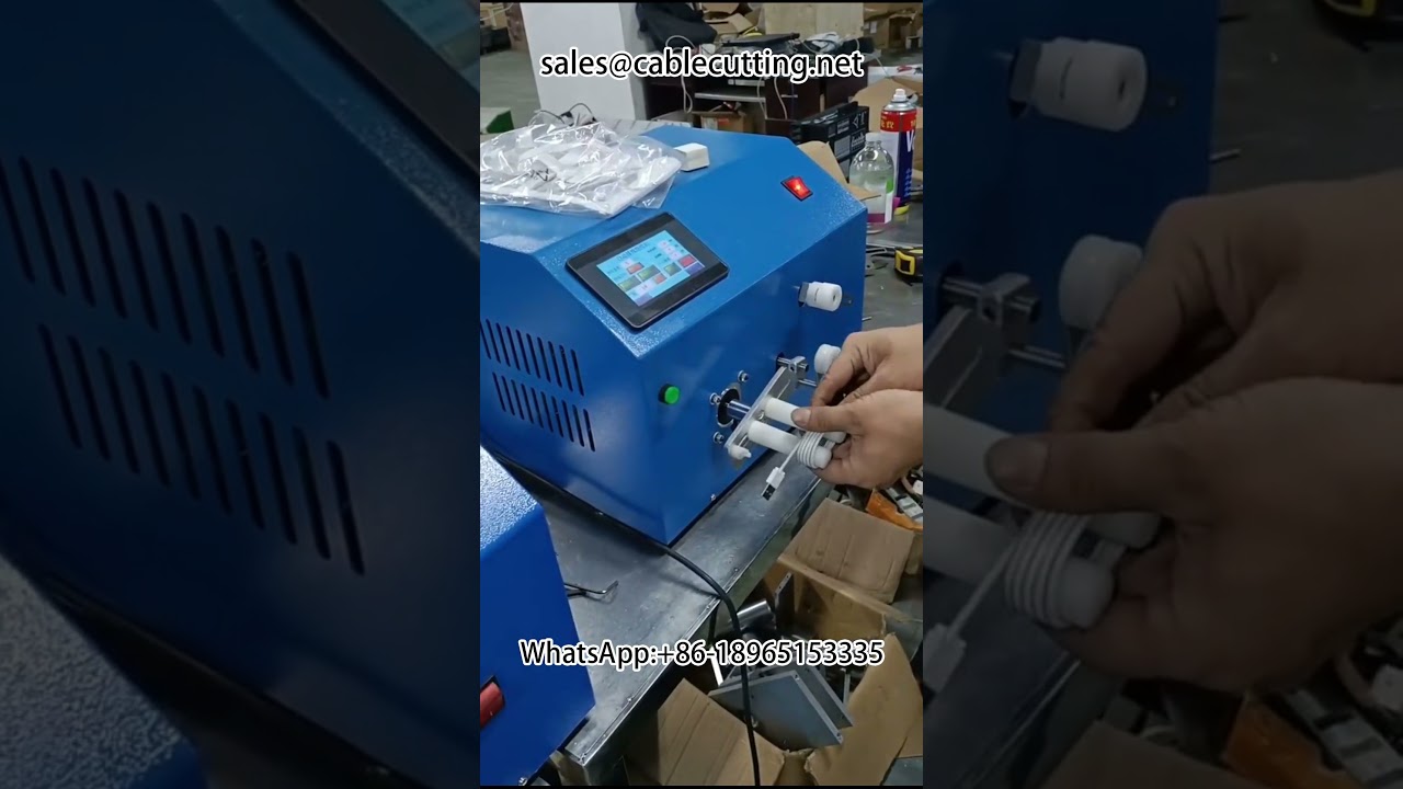 #Data cable #Cable winding machine #Cable winding machine #cablewirestrippingmachine #automobile