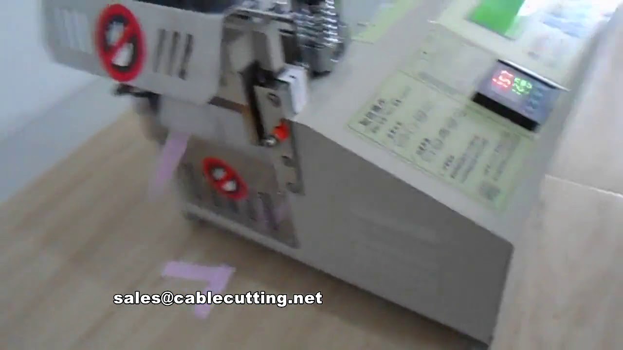 Taglia Nastri Sottili | Macchina Automatica per Taglio Nastri in Poliestere con Coltello Caldo e Freddo
