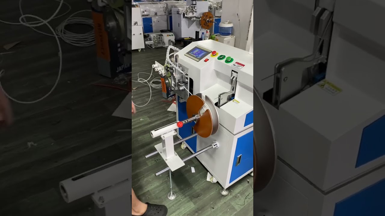 Macchina Automatica per Conteggio, Traversa, Taglio, Avvolgimento e Legatura Filo - Da 1mm a 15mm