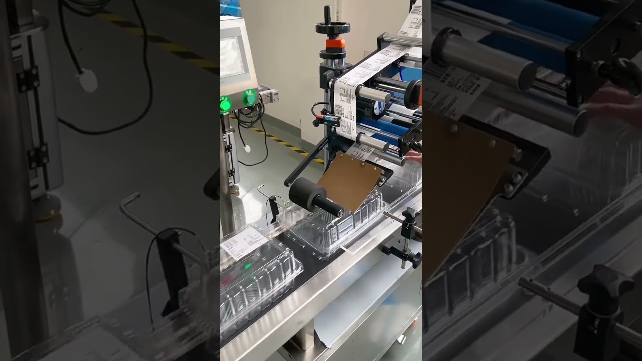 Macchina Etichettatrice da Tavolo ad Alta Velocità 5000BPH - Applicatore Automatico di Etichette per Piccole Imprese