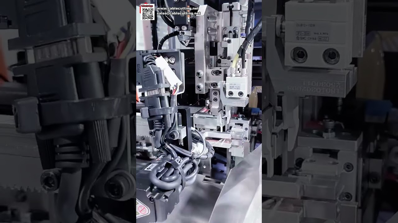 Macchina automatica per l'inserimento di alloggiamenti connettori nella lavorazione dei cablaggi