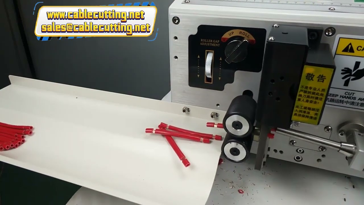 Macchina Spellafili e Tagliafili per Cavi Rame 10mm² - Pelacavi Industriale Professionale