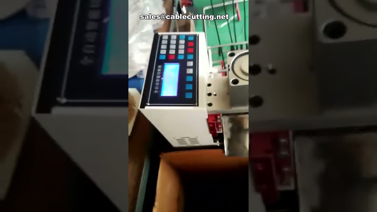 Macchina per taglio tubi PVC e cavi: taglio preciso e ad alta velocità