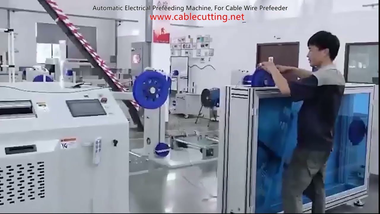 Macchina Automatica per Prealimentazione Cavi Elettrici - Prealimentatore per Automazione