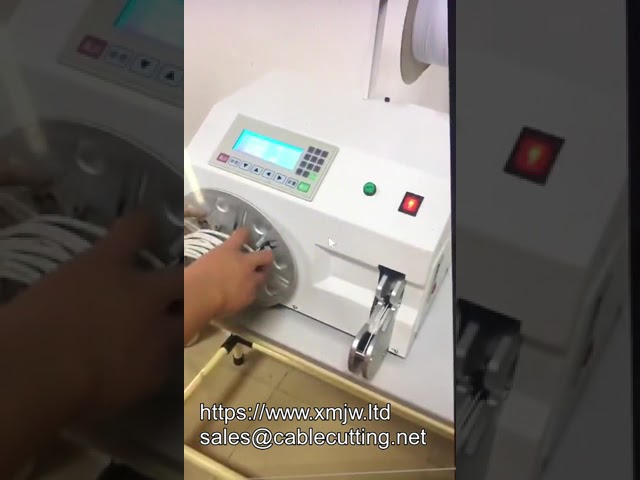 WPM 90 - Macchina Semi-Automatica per Legatura a Doppio Filo e Avvolgimento Cavi