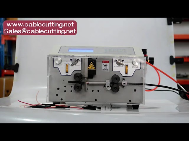 Macchina automatica per taglio e spelatura multifilo - Ideale per cavi di grandi dimensioni