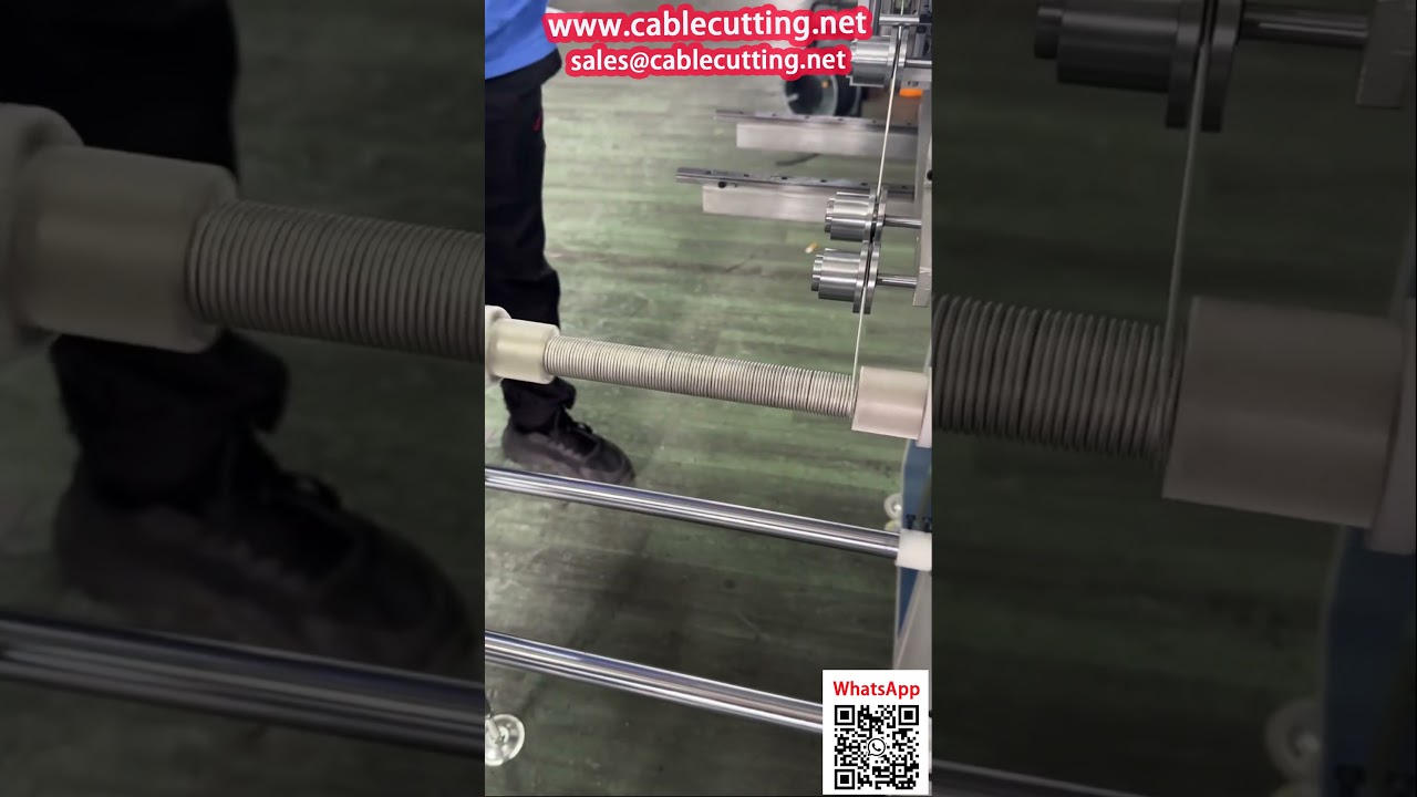 Avvolgitrice Contapezzi Automatica di Precisione per Cavo Coassiale e Antenna