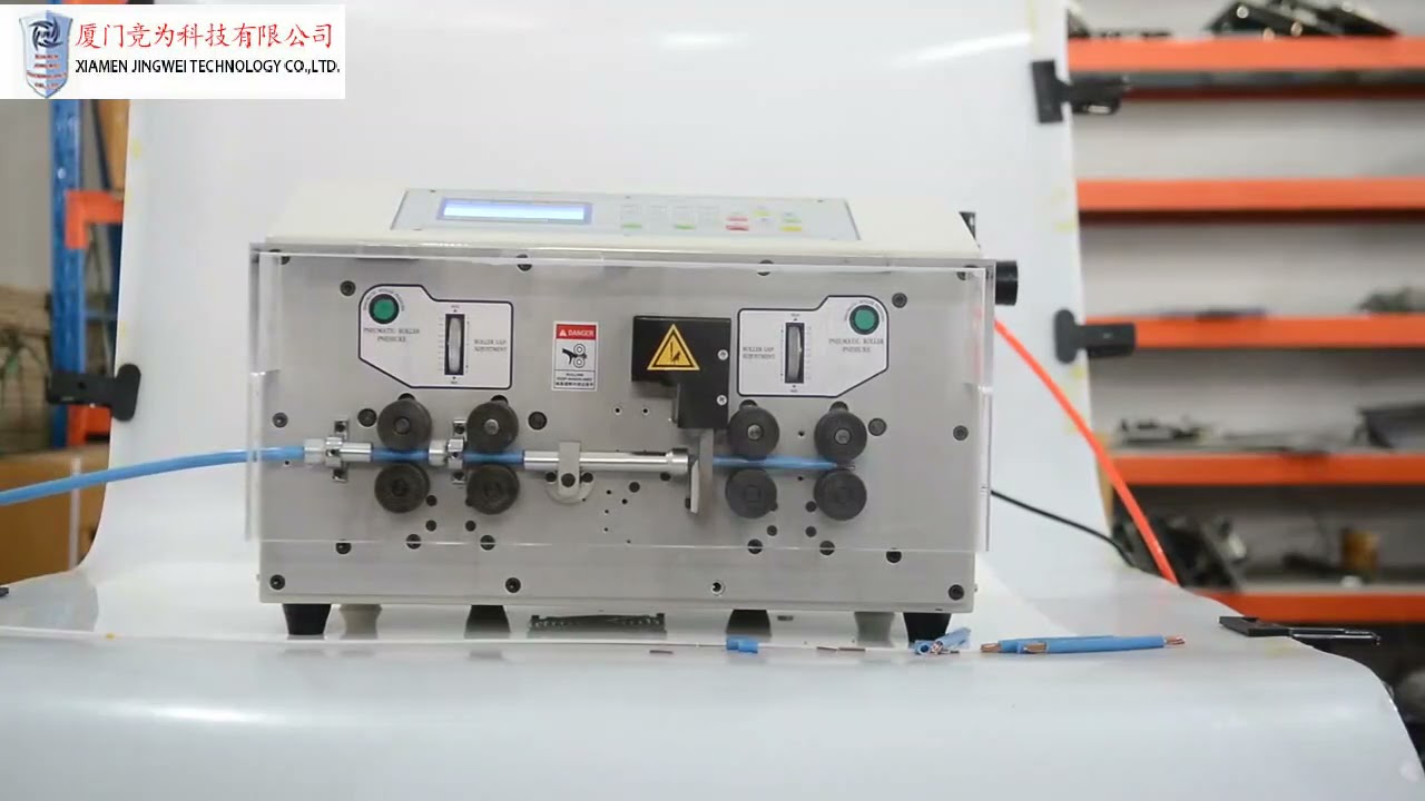 Macchina Taglia e Spela Cavi Multi-Core | Automazione Industriale per Cablaggio