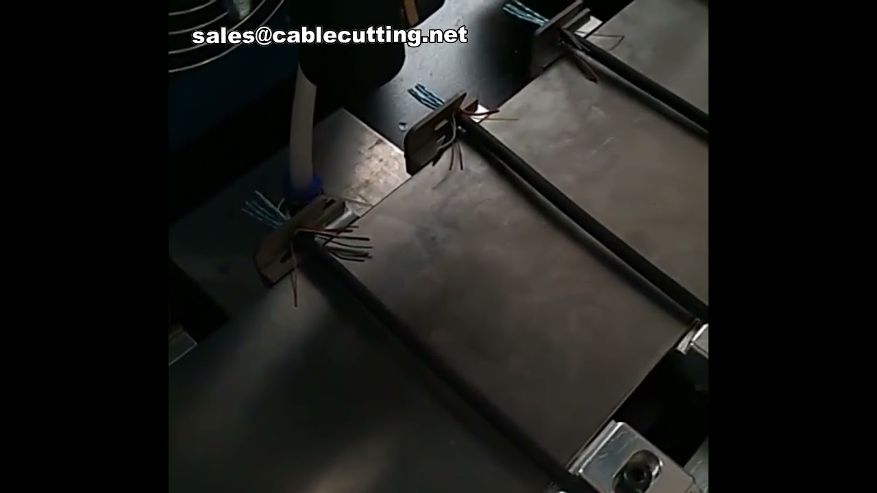 Macchina spelafili laser automatica: taglio lamina alluminio coassiale e spelatura multipla