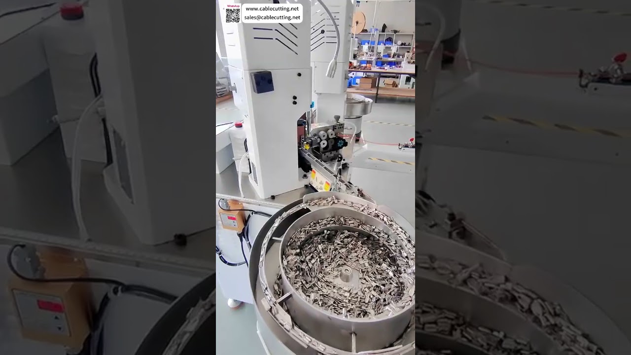 Macchina Automatica Economica per Cablaggi e Terminali Liberi - Assemblaggio Cavi