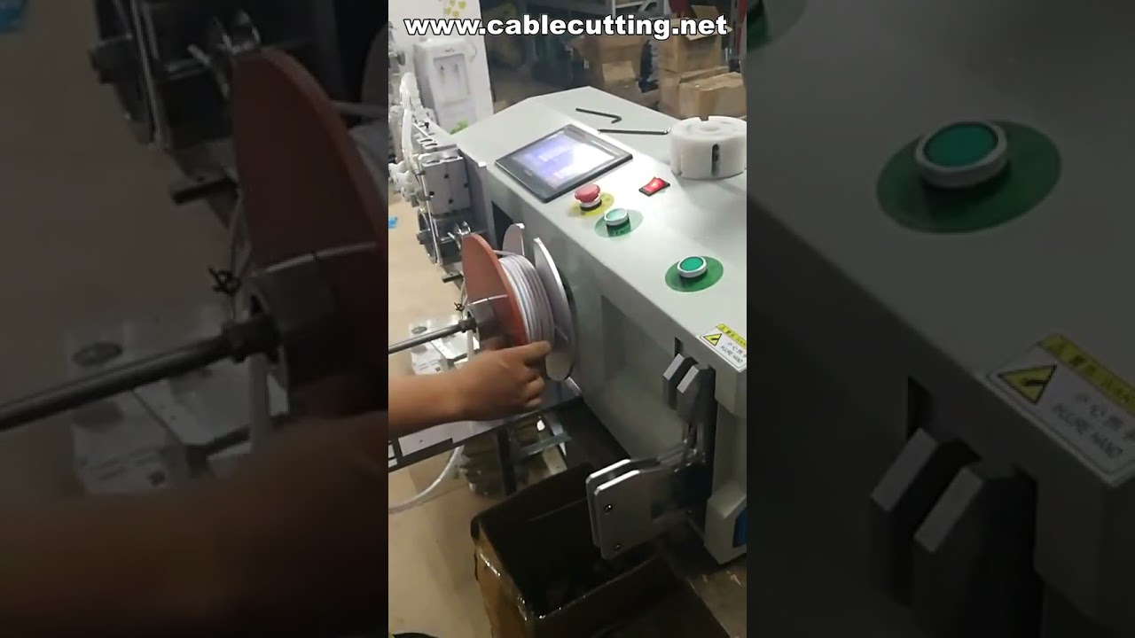 Macchina Avvolgitrice Automatica, Smistamento Cavi Dati, Macchina per Cablaggio USB