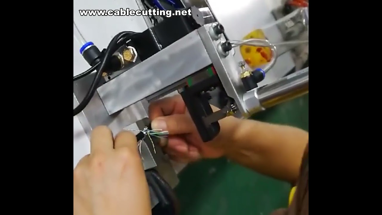 Macchina per organizzazione cavi, strumento per inserimento schede in plastica, macchina per produzione cavi dati HD