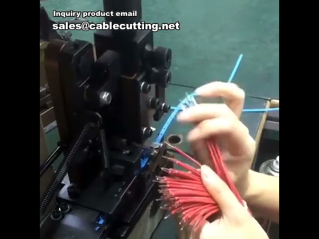 Macchina Crimpatrice Automatica per Fili Pesanti – Vendita Macchinari Industriali per Terminali Spessi