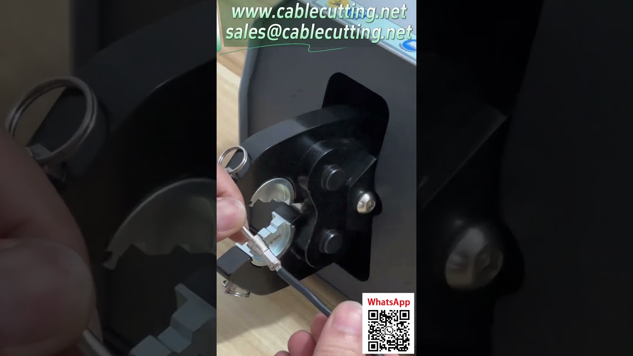 【Pressacavo Pneumatico 120L】Capocorda Aperto SC120 300A | Forza 6,8 Tonnellate | Cambio Stampi Rapido #Automazione