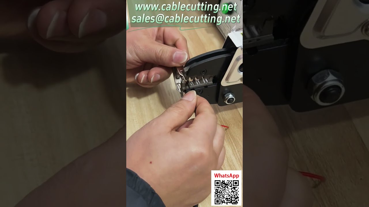 Test di Crimpatura con Pinza a Coccodrillo | Macchina Elettrica per Terminali