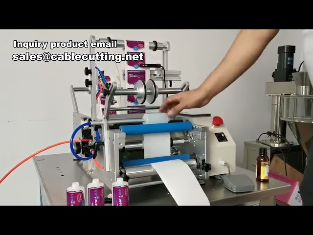 Macchina Etichettatrice per Bottiglie Rotonde: Soluzione Veloce e Affidabile