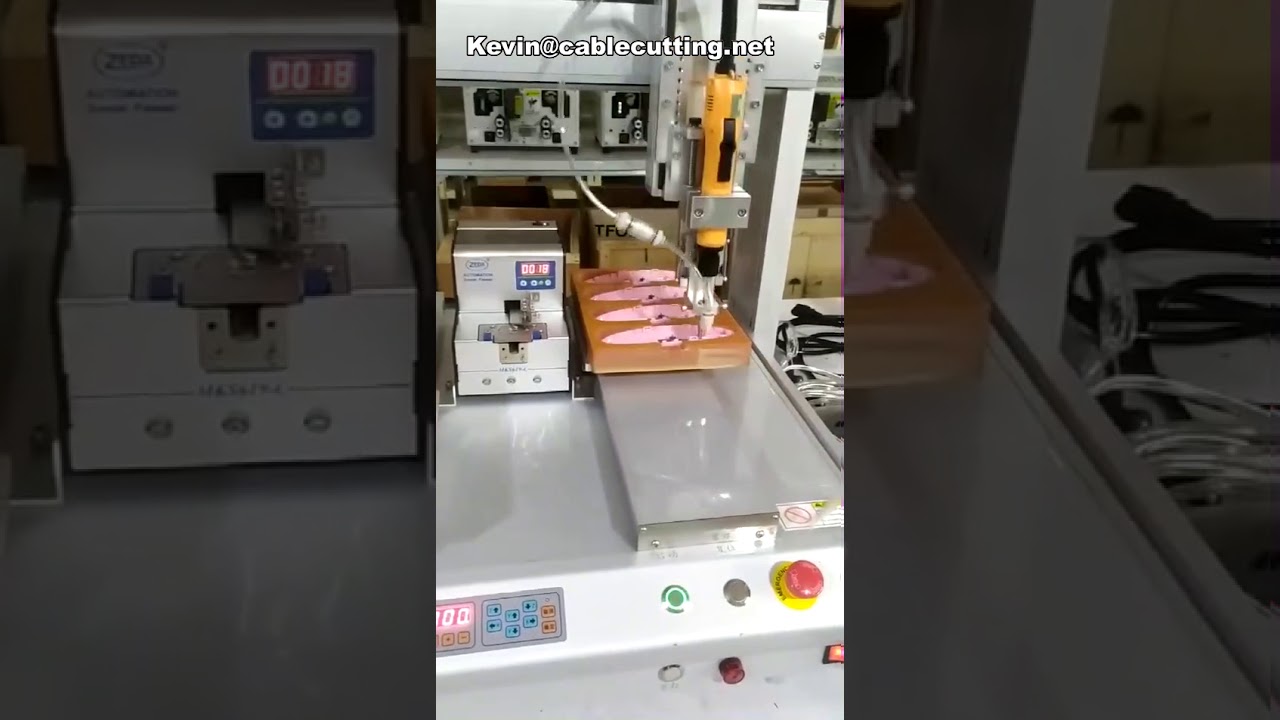 Macchina per Avvitatura Robotica da Tavolo con Alimentazione Magnetica