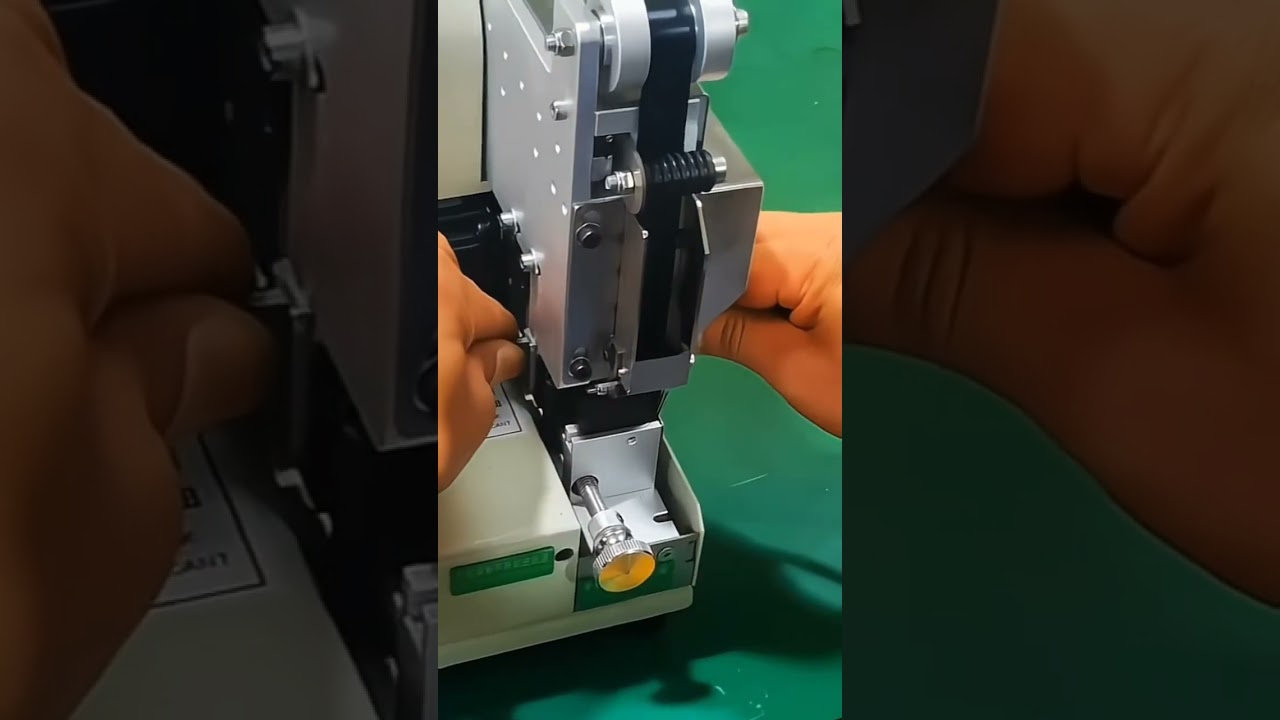 Nastratrice a Punti Elettrica a Spinta con Scala di Misurazione e Supporto Multilingua