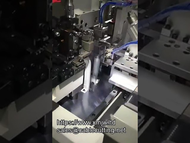 Macchina Crimpatrice Automatica Doppia Testa WPM SP20 - Controllo Servo per Terminali Cavo