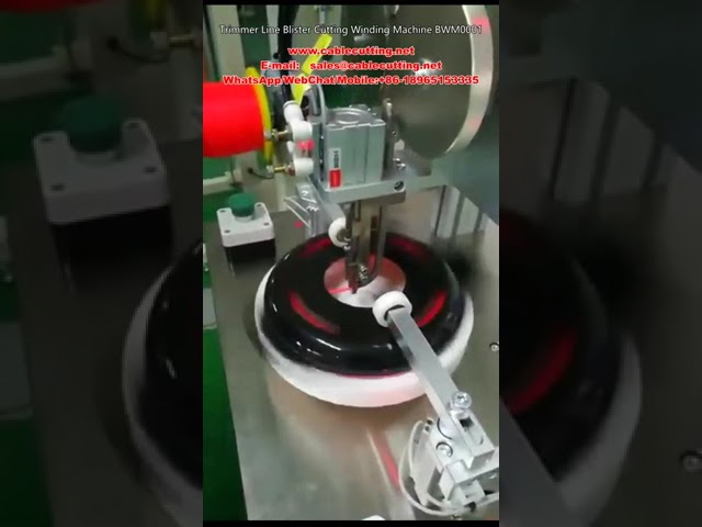 Macchina taglia e avvolgi filo decespugliatore con blister BWM0001 | Automazione industriale