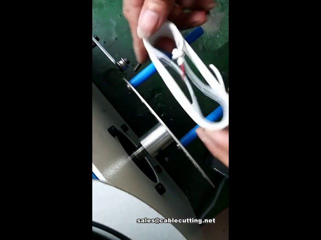 Macchina avvolgitrice per cavi USB professionale: legacavi automatico
