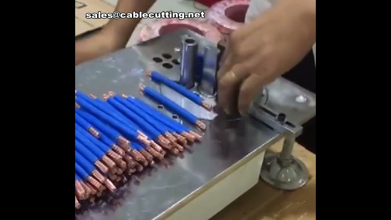 Piegacavi Elettrico Professionale - Macchina Piegafili e Attorcigliatore per Grandi Cavi