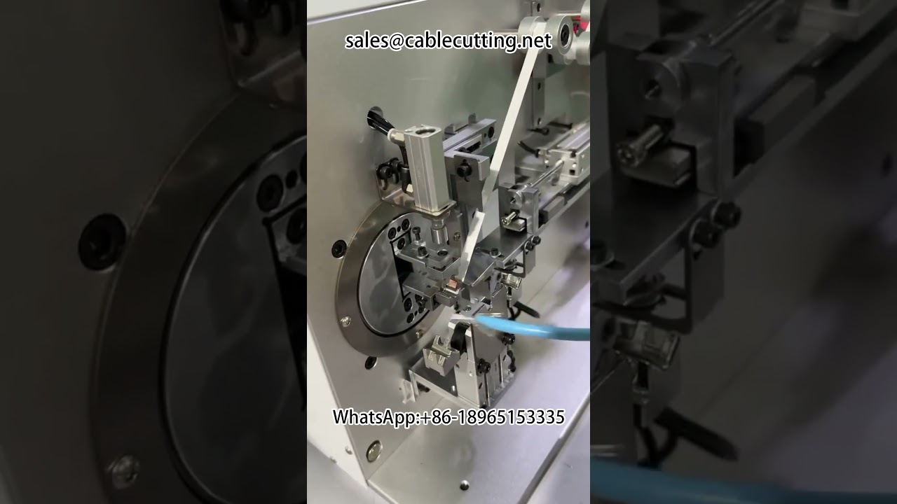 Macchina per avvolgere lamina di rame su cablaggi Ethernet | Attrezzatura di precisione per automazione