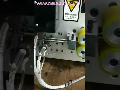 Macchina spellafili automatica a caldo, attrezzatura industriale per cavi