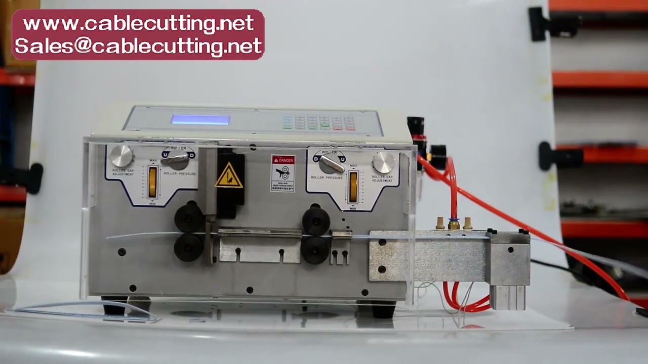 Macchina spellafili e piegatrice per cavi piatti flessibili automatica 220V/110V - Computer e automazione