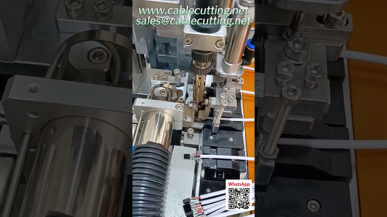 Macchina automatica per saldatura fili con alimentatore vibrante - Lavorazione cavi di precisione