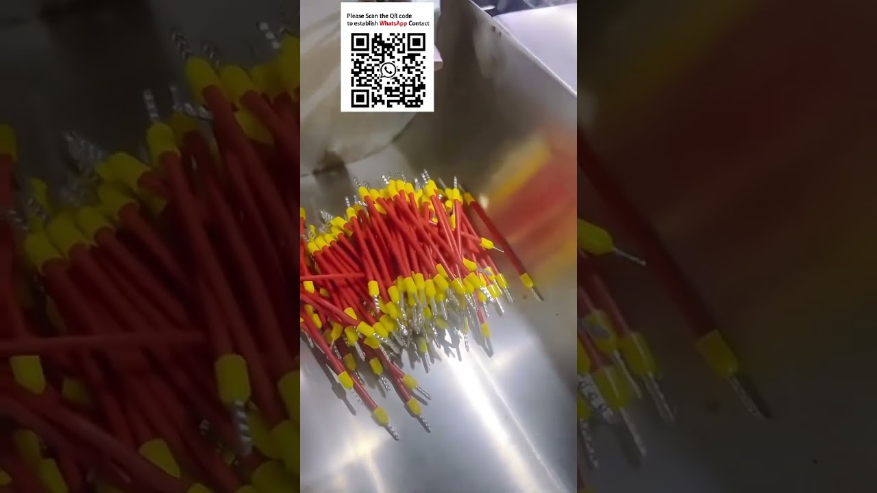 Crimpatrice Automatica a Doppia Punta per Terminali Tubolari a Nastro Continuo – Alta Velocità