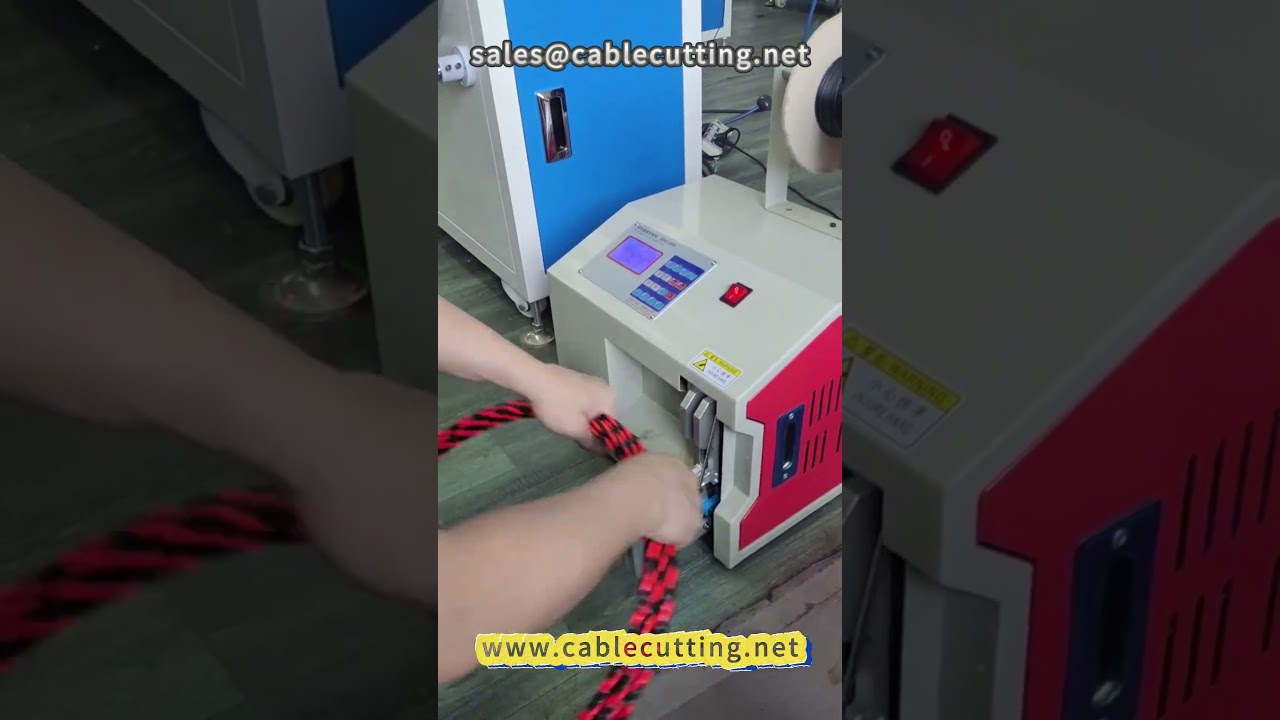 Macchina automatica taglia-rotoli da 68 metri – Penetratore a parete, avvolgitore, cablaggio integrato