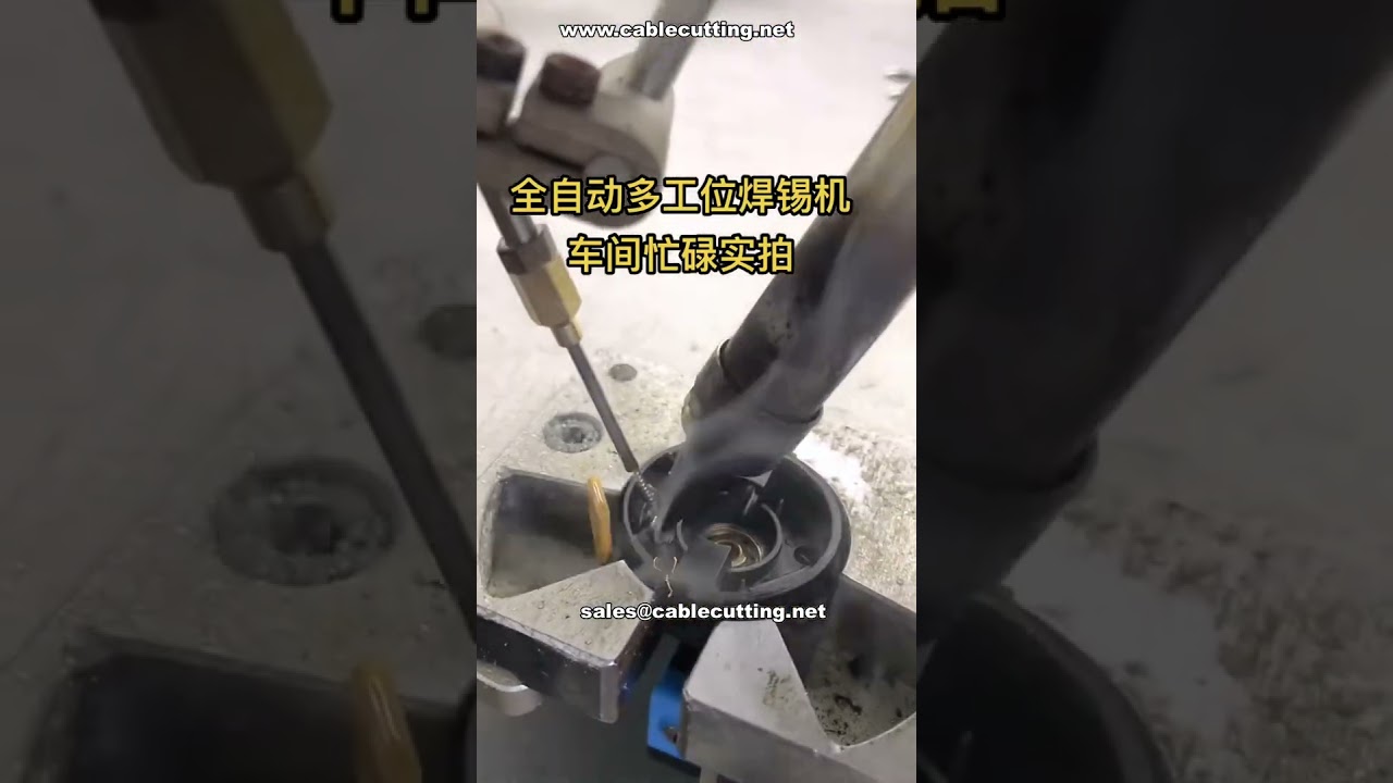 Macchina per saldatura automatica multi-stazione: demo in fabbrica e prestazioni elevate