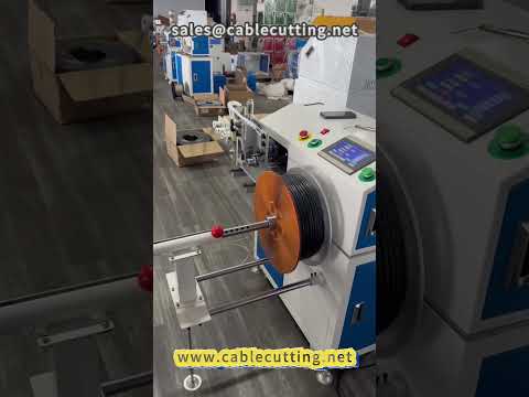 Macchina avvolgitrice professionale per cavi e fili | Automazione industriale