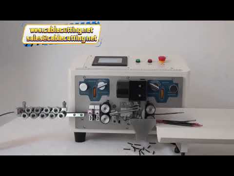 Spelafili Automatico per Cavi Multipolari e Guainati - Taglio e Spelatura Interna ed Esterna