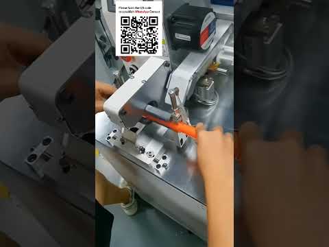 Automatic Wire Harness Label Wrapping Machine with Optional Printer #Automation Equipment