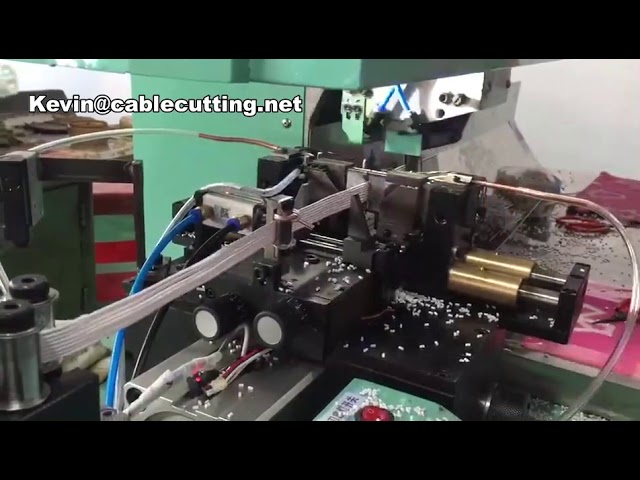 Macchina automatica per taglio e spelatura cavi ad alta velocità | Tagliacavi per cavi elettrici
