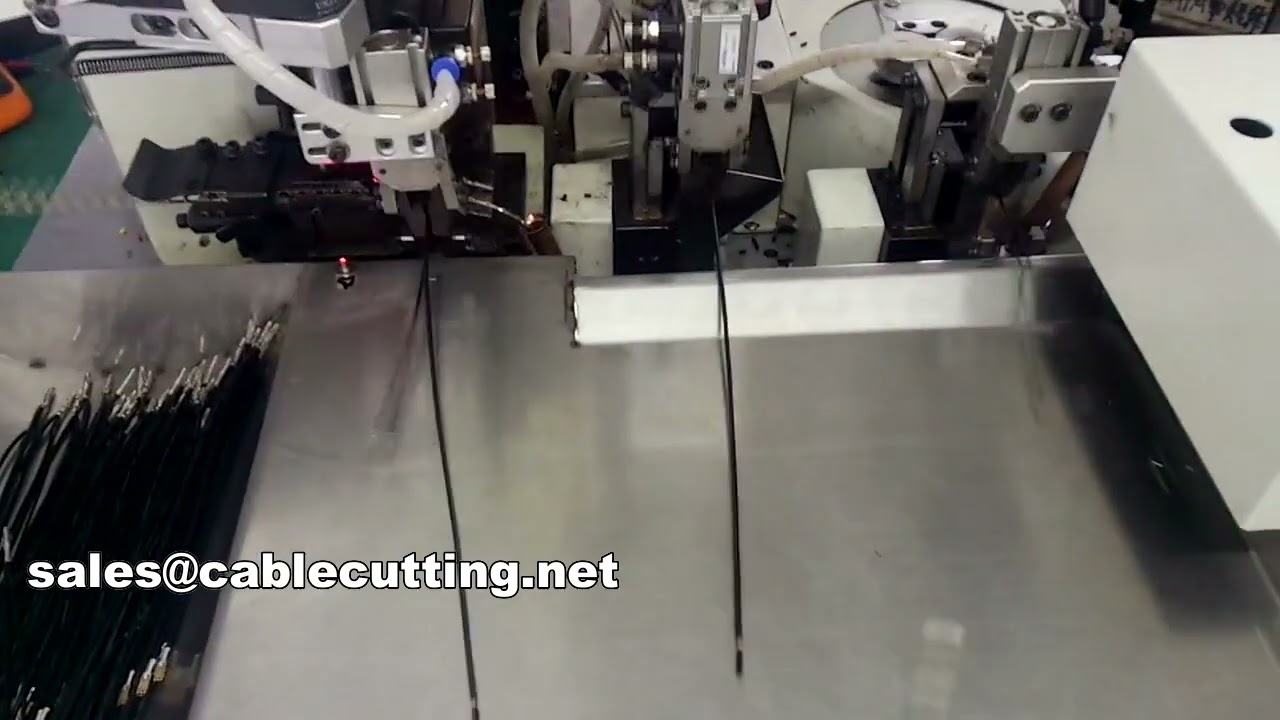 Crimpatrice automatica WPM-038F - Crimpatura a tre lati per due fili