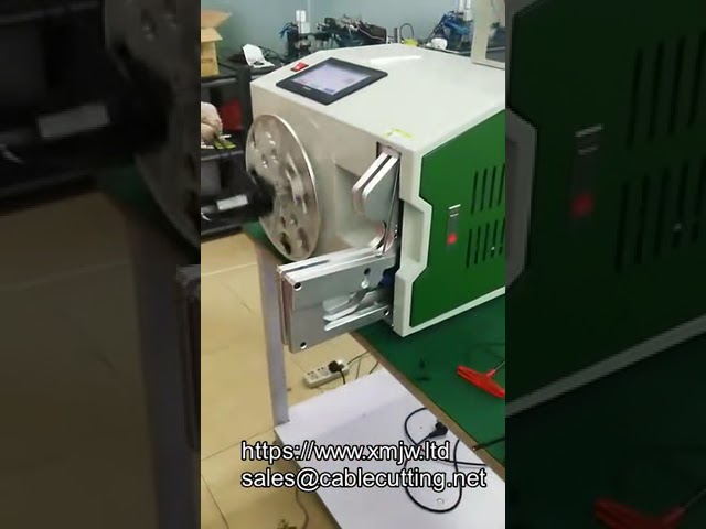 Avvolgitrice e Legatrice Automatica per Bobine di Cavi Elettrici