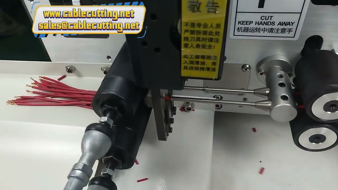Macchina per spelatura, taglio e torsione cavi a doppia alimentazione – da 2.5 a 4 mm²