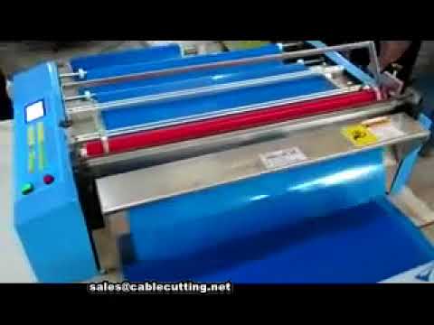 Macchina automatica taglio film plastico - Larghezza 700mm per prodotti plastici