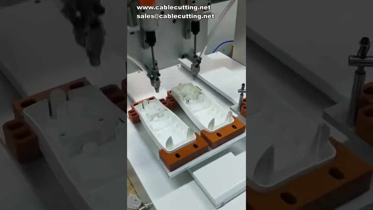 Macchina taglia tubi in schiuma isolante per condizionatori | Taglierina automatica per guarnizioni e tubi isolanti