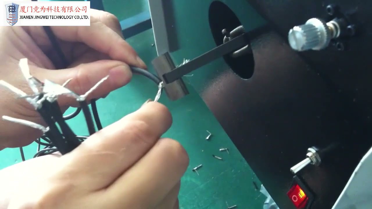 Macchina per Torcere Cavi e Fili - Attorcigliatrice Automatica per Cavi Elettrici