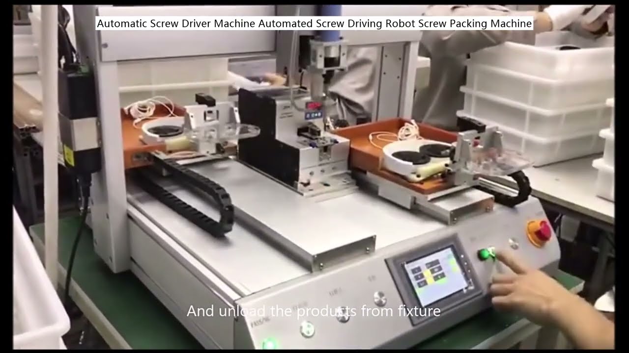 Macchina Automatica per Avvitare Viti, Robot di Avvitamento Automatico, Macchina per Imballaggio Viti