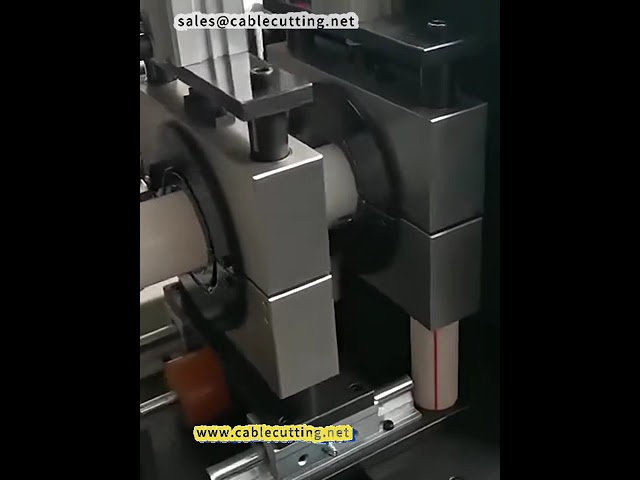 Macchina automatica per taglio rotativo tubi PPR e PE - Taglio senza trucioli