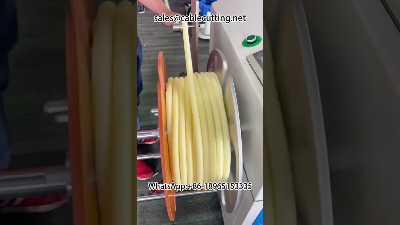 Riavvolgitore a Soffietto per Fili | Macchina per Avvolgimento Cavi | Automazione Industriale